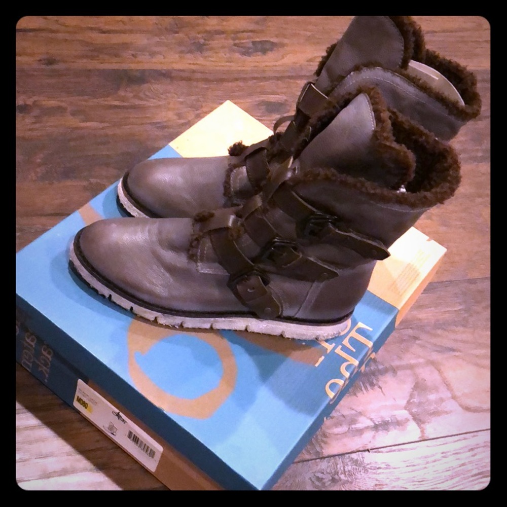 OTBT Black Jack Leather Boots